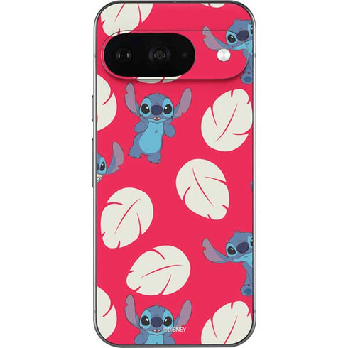 Disney Lilo and Stitch Character Pattern Google Pixel 9 Skin